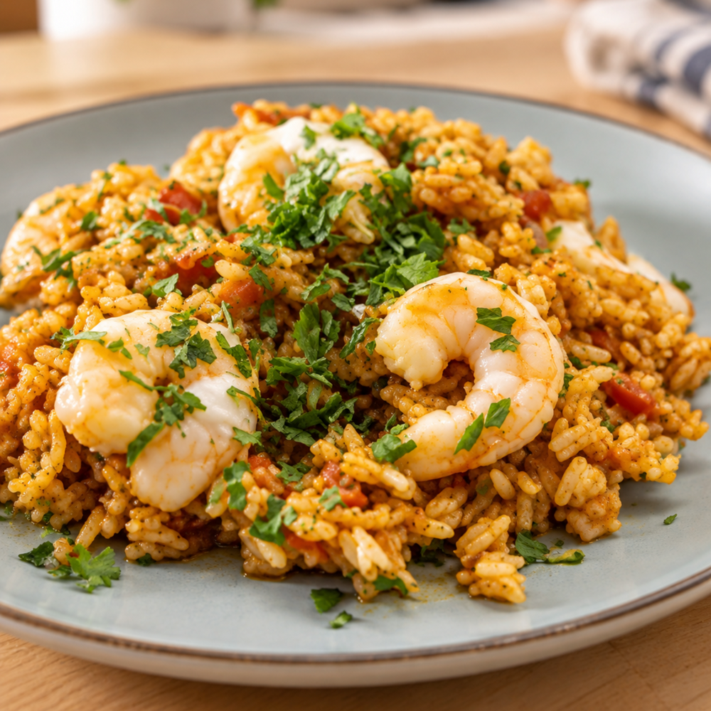Tomato rice with prawns – AmazeStore